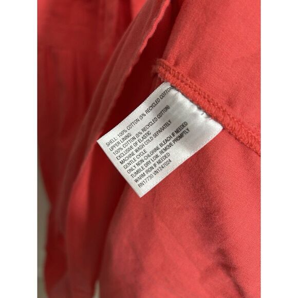 Universal Threads Women's Coral Midi Dress Ruffle Pockets Layered Tiered Size M - Picture 8 of 9